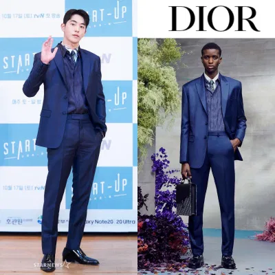 Nam Joo-hyuk diện đồ Dior (Nguồn: Internet) Nam Joo-hyuk diện đồ Dior (Nguồn: Internet)