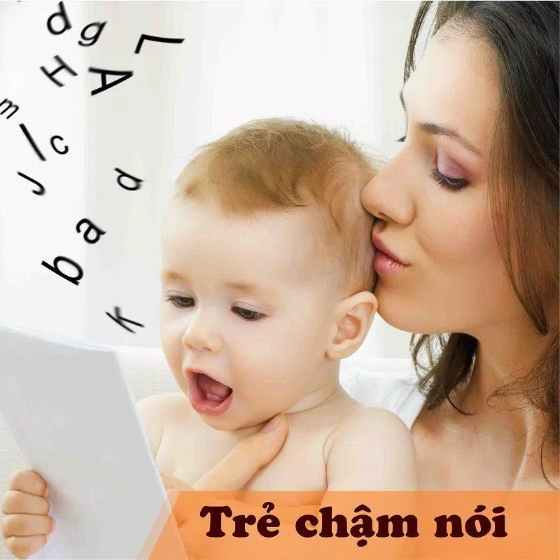 Các bậc cha mẹ thường rất lo lắng khi con mình bị chậm nói (Ảnh: Internet).