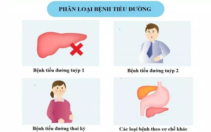 Các dạng bệnh tiểu đường (Nguồn: Internet)