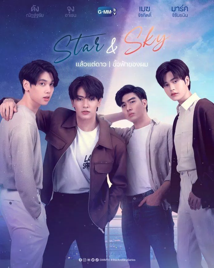 Poster phim boylove Theo ý vì sao – Star and Sky(Ảnh: Internet)
