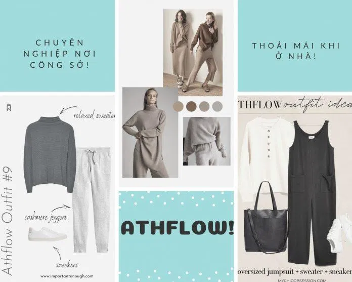 Những cách phối Athflow đơn giản