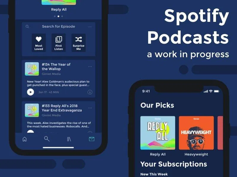 Podcast của Spotify (Ảnh: Internet). Podcast của Spotify (Ảnh: Internet).