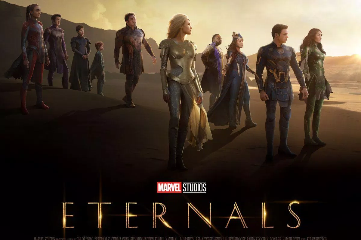 Poster chính thức của Eternals