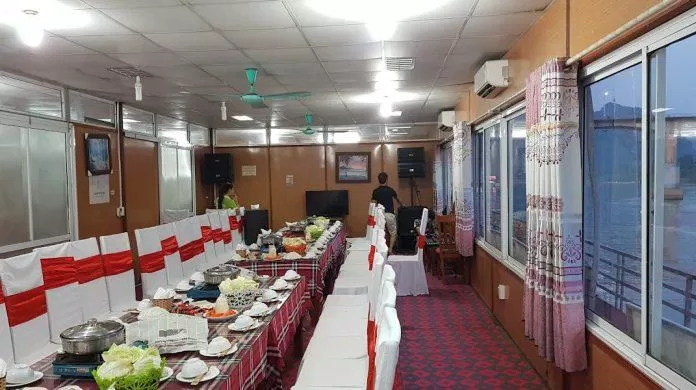 Không gian bên trong nhà hàng. (Ảnh: Internet)