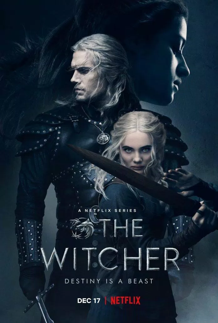 Poster phim The Witcher season 2. (Ảnh: Internet)