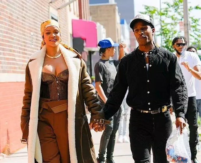 A$AP Rocky và Rihanna đã cùng nhau quay video âm nhạc (Ảnh: Internet)