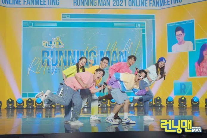 Running Man tổ chức thành công Running Man Fan Meeting Online 2021. (Ảnh: Internet).