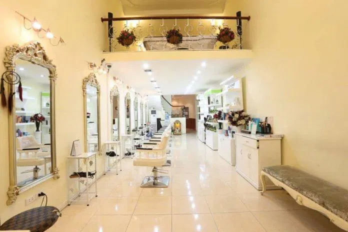 Không gian mang phong cách Châu Âu sang trọng (Nguồn: Le Soleil Hair)
