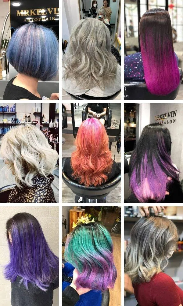 Các mẫu tóc khách tại Mrkelvin Hair of Art (Nguồn: Mrkelvin Hair of Art)