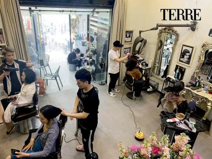 Không gian tại Terre Hair Salon (Nguồn: Terre Hair Salon)