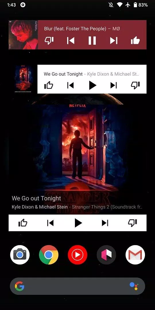 Ứng dụng YouTube Music trên điện thoại (Ảnh: Internet).