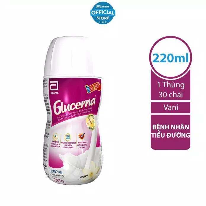 Sữa Glucerna dạng nước (Nguồn: Internet)