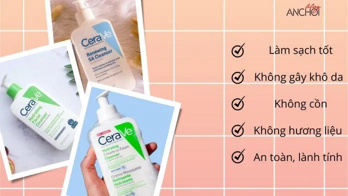 Cerave sữa rửa mặt review