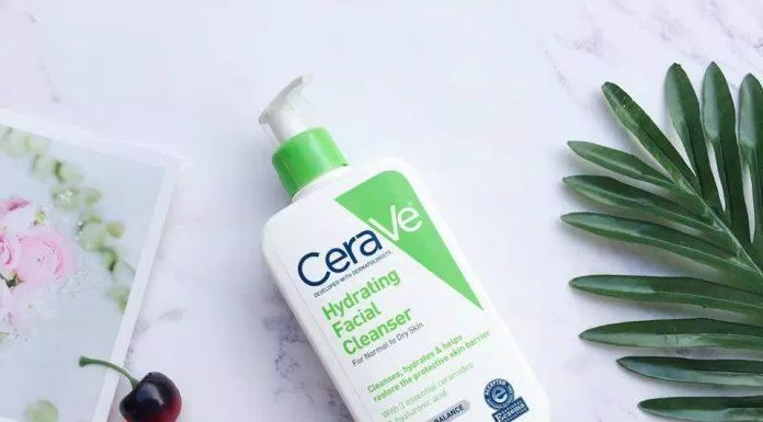Sữa rửa mặt CeraVe Hydrating Facial Cleanser cân bằng độ ẩm hoàn hảo không làm da khô căng sau khi rửa mặt (Nguồn: internet)