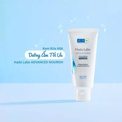 Sữa rửa mặt Hada Labo Advanced Nourish Hyaluronic Acid (Nguồn: Internet)