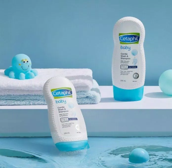 Sữa tắm gội ngừa rôm sảy Cetaphil Baby Gentle Wash & Shampoo (Ảnh: Internet).