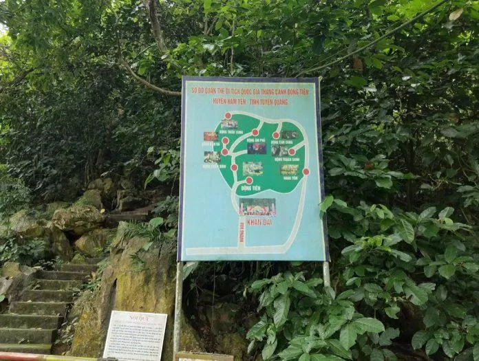 Đường lên động. (Ảnh: Internet)
