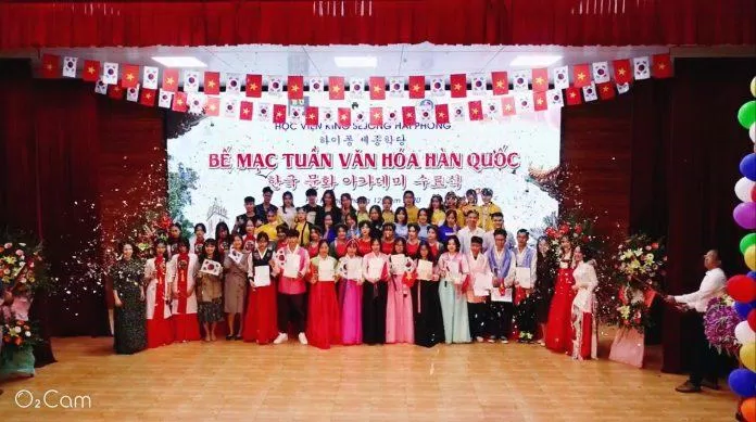 Tuần văn hóa Hàn Quốc tại Học viện King Sejong Hải Phòng ( Nguồn: Internet )