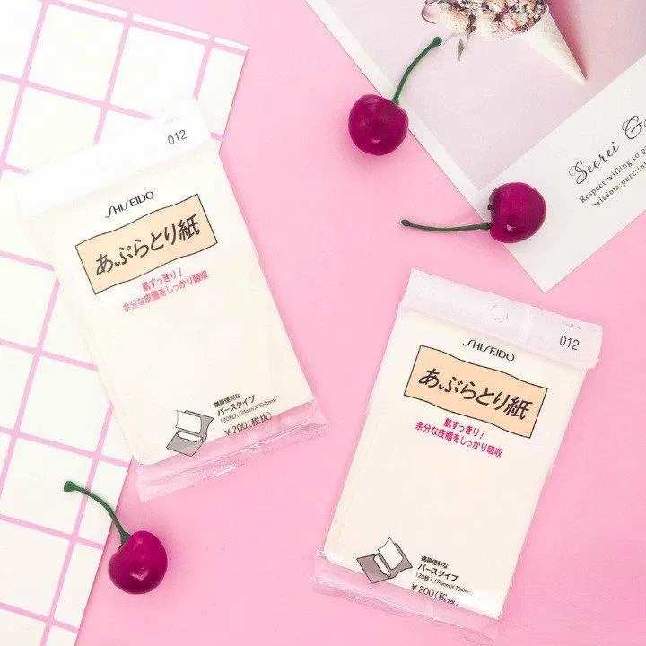 Giấy thấm dầu Shiseido Oil Control Blotting Paper nội địa Nhật Bản (Nguồn: Internet)