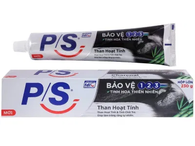 Than hoạt tính trong P/S Bảo vệ 123 Than Hoạt Tính sẽ giúp bảo vệ và làm trắng răng (Nguồn: Internet) Than hoạt tính trong P/S Bảo vệ 123 Than Hoạt Tính sẽ giúp bảo vệ và làm trắng răng (Nguồn: Internet)