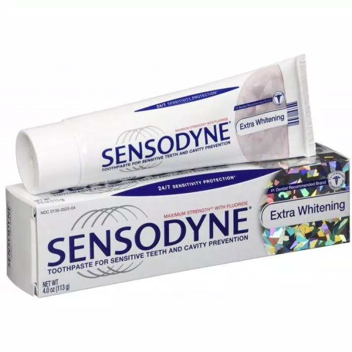 Sensodyne Gentle Whitening là dòng kem đánh răng cho răng nhạy cảm (Nguồn: Internet)