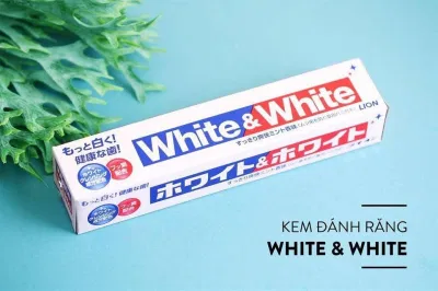Kem đánh răng White & White Nhật Bản còn có thể giảm vôi răng và ngăn hôi miệng (Nguồn: Internet)