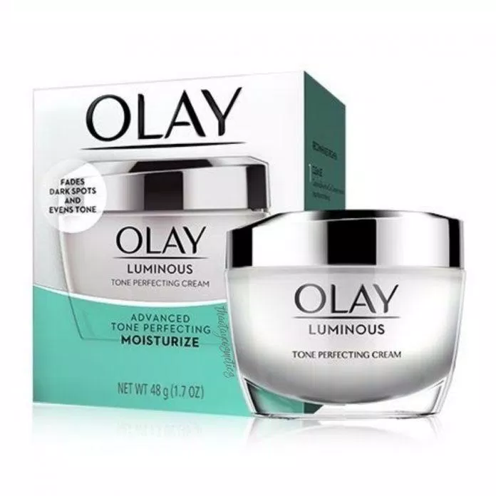Kem Olay Luminous Tone Perfecting Cream giúp trắng sáng giảm nám và tàn nhang hiệu quả (Nguồn: Internet)