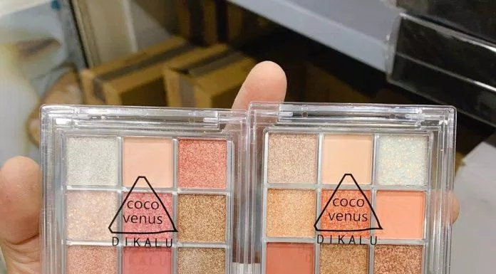 Bảng phấn mắt DIKALU Coco Venus tuy đơn giản nhưng cực kì chắc chắn (Nguồn: Internet)