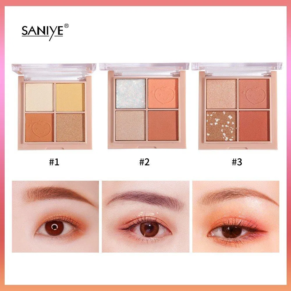 Bảng màu của phấn mắt SANIYE (Nguồn: Internet)