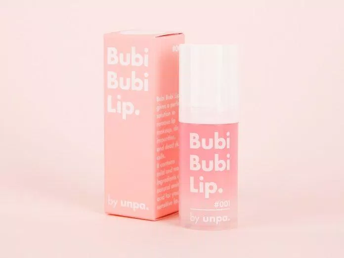 Bubi Bubi Lip có chứa AHA tự nhiên giúp loại bỏ da chết an toàn (Nguồn: Internet)