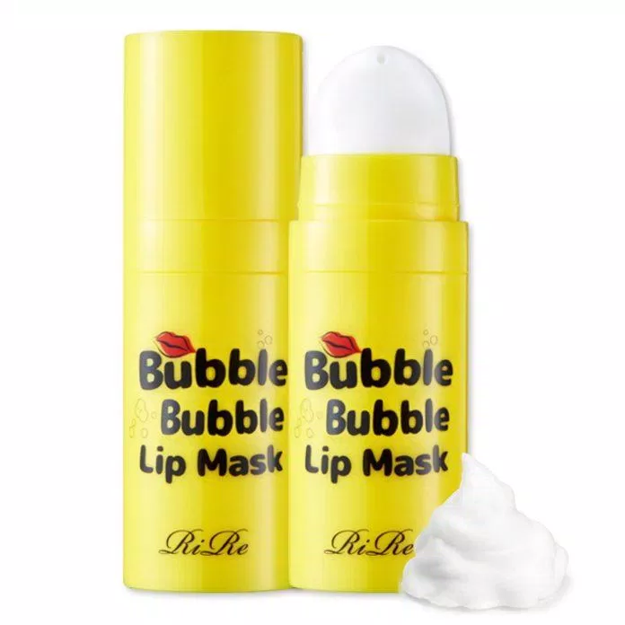 RiRe Bubble Lip Mask chứa vitamin C giúp môi hồng hào (Nguồn: Internet)