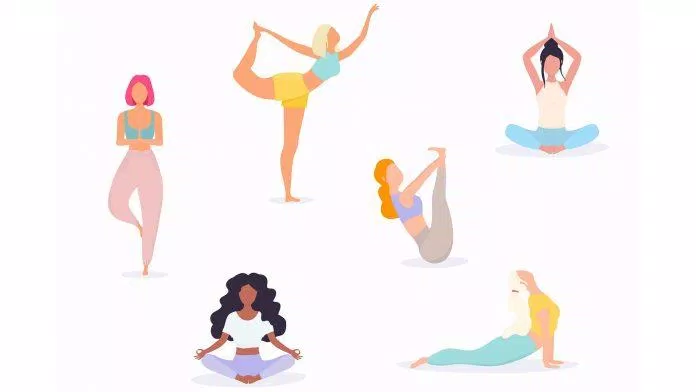 Các động tác yoga (Nguồn ảnh: Internet)
