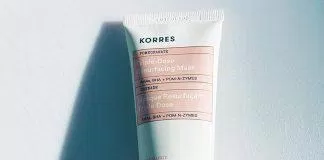 Review mặt nạ tẩy tế bào chết Korres PomegranateTriple-Dose Resurfacing Mask (Nguồn: Internet)