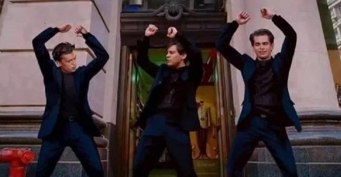 Hình ảnh 3 Spider-Man cùng nhảy (Nguồn: Internet)
