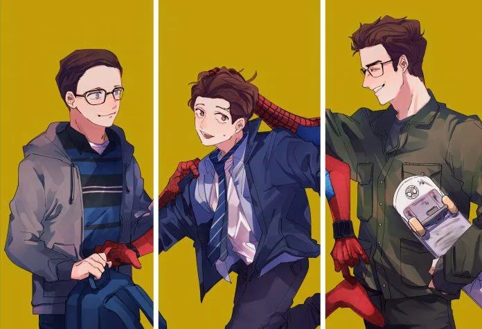 Fanart cả 3 Spider-Man vô cùng dễ thương (Nguồn: Internet)