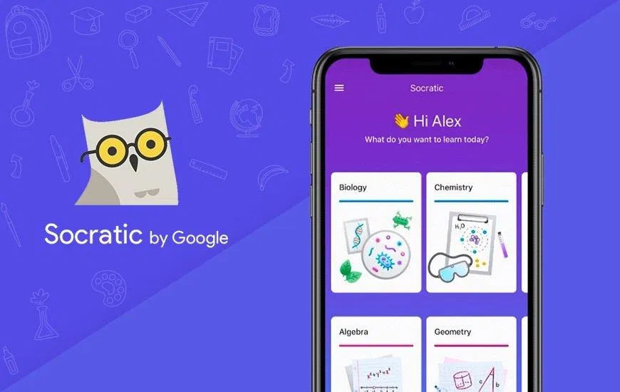 Ứng dụng Socratic hỗ trợ học tập (Ảnh: Internet). Ứng dụng Socratic hỗ trợ học tập (Ảnh: Internet).