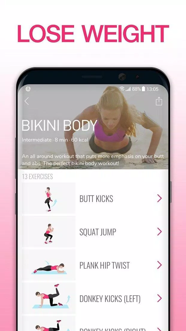 App có thể tính lượng calo tiêu hao trong các bài tập thể dục (Ảnh: Internet).