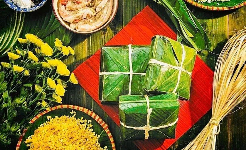 Bánh Chưng là món ngon không thể thiếu trong ngày Tết (Nguồn: Internet)