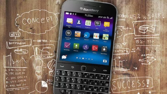 Điện thoại BlackBerry bị lỗi vì chúng không đổi mới (Ảnh: Internet).