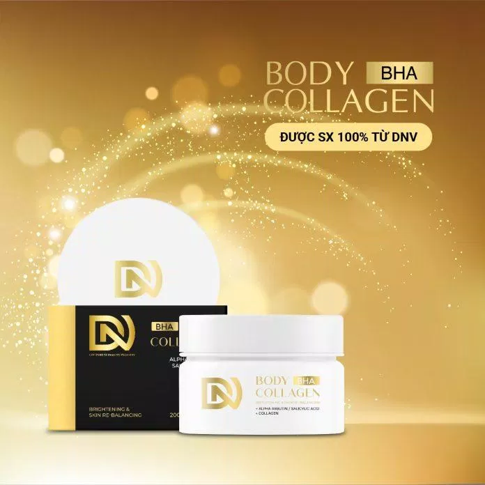 Body Collagen với thành phần Niacinamide mang đến hiệu quả dưỡng sáng da (Nguồn: Internet)