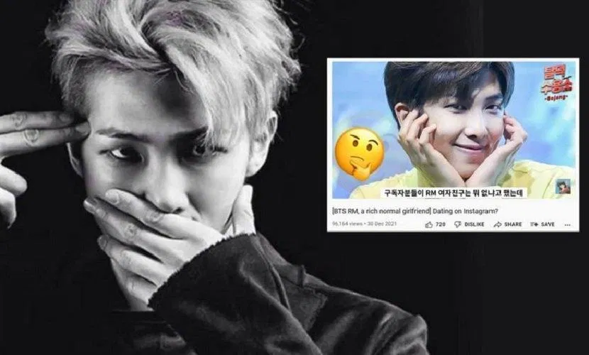 BigHit ngay lập tức phủ nhận tin đồn hẹn hò của RM BTS. (Ảnh: Internet)