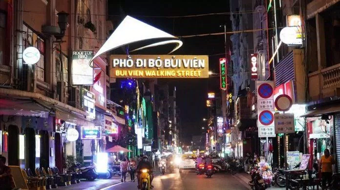 Khu vực Phố đi bộ Bùi Viện. (Ảnh: Internet) Khu vực Phố đi bộ Bùi Viện. (Ảnh: Internet)