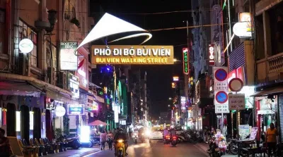 Khu vực Phố đi bộ Bùi Viện. (Ảnh: Internet) Khu vực Phố đi bộ Bùi Viện. (Ảnh: Internet)