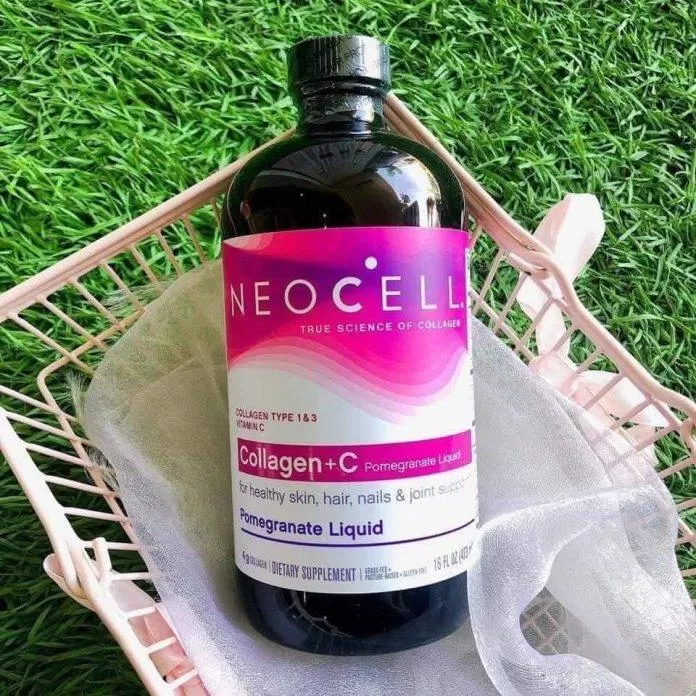 Collagen Mỹ dạng nước NeoCell Collagen + C Pomegranate Liquid (Ảnh: Internet).