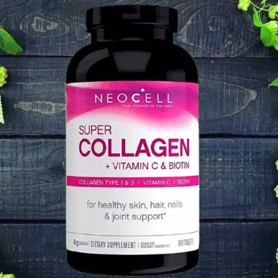 Collagen Mỹ dạng uống NeoCell Super Collagen + C with Biotin (Ảnh: Internet).