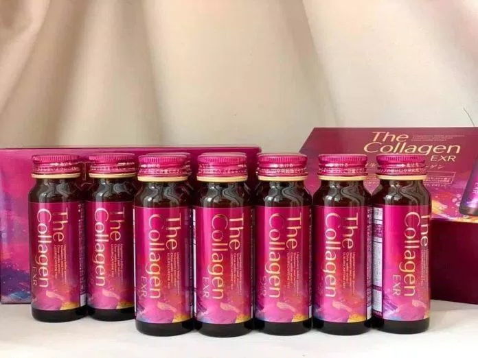 Nước uống Shiseido The Collagen EXR phù hợp cho phái nữ từ 25 đến 40 tuổi (Nguồn: Internet). Nước uống Shiseido The Collagen EXR phù hợp cho phái nữ từ 25 đến 40 tuổi (Nguồn: Internet).