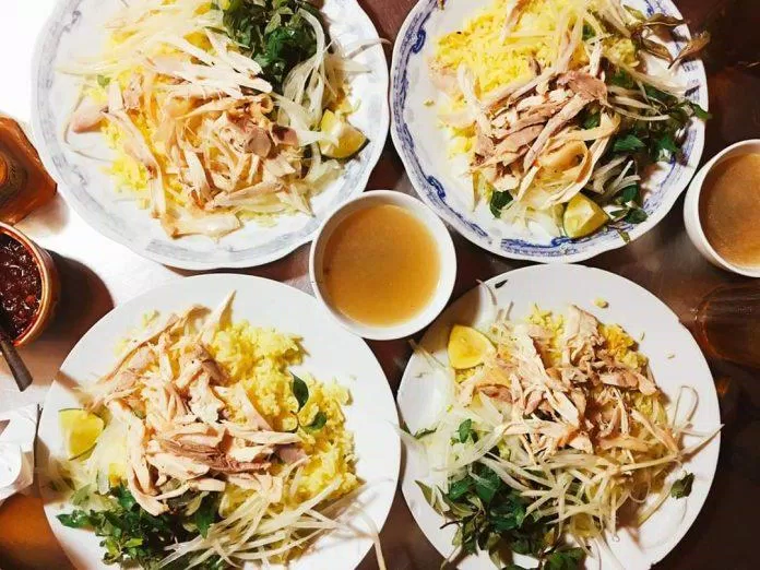 Cơm gà Hội An Bà Thuận (Nguồn: sưu tầm).