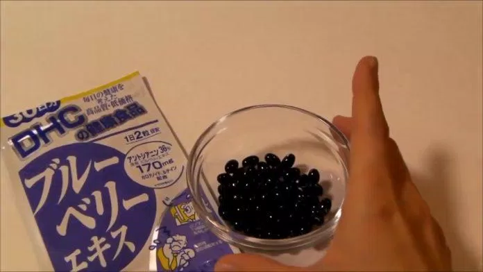 Viên uống chiết xuất Blueberry bổ mắt (ảnh: internet)