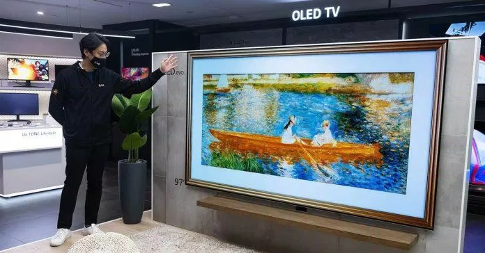 TV G2 OLED 97 inch của LG (Ảnh: Internet).
