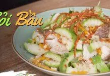 Món gỏi bầu rất dễ làm (Nguồn: Internet)